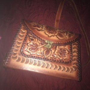 mexican crossbody. not used. straight from leon